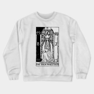 Tarot Card - The High Priestess Crewneck Sweatshirt